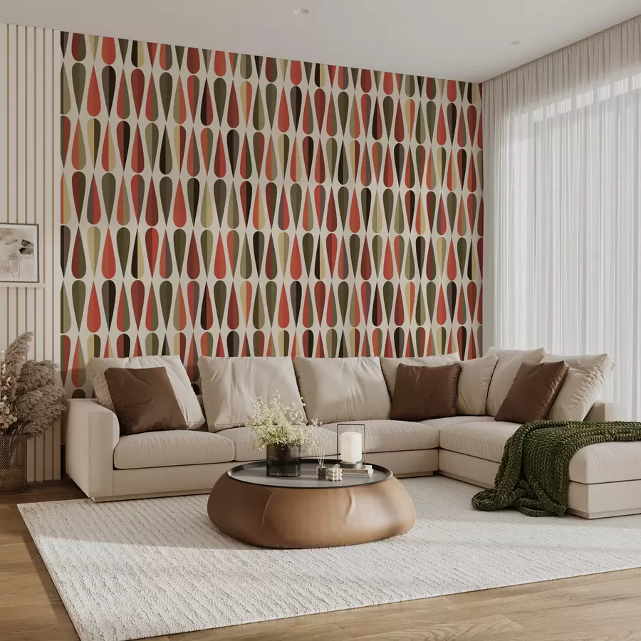 Fototapety Retro kvapky zo 70. rokov u51626