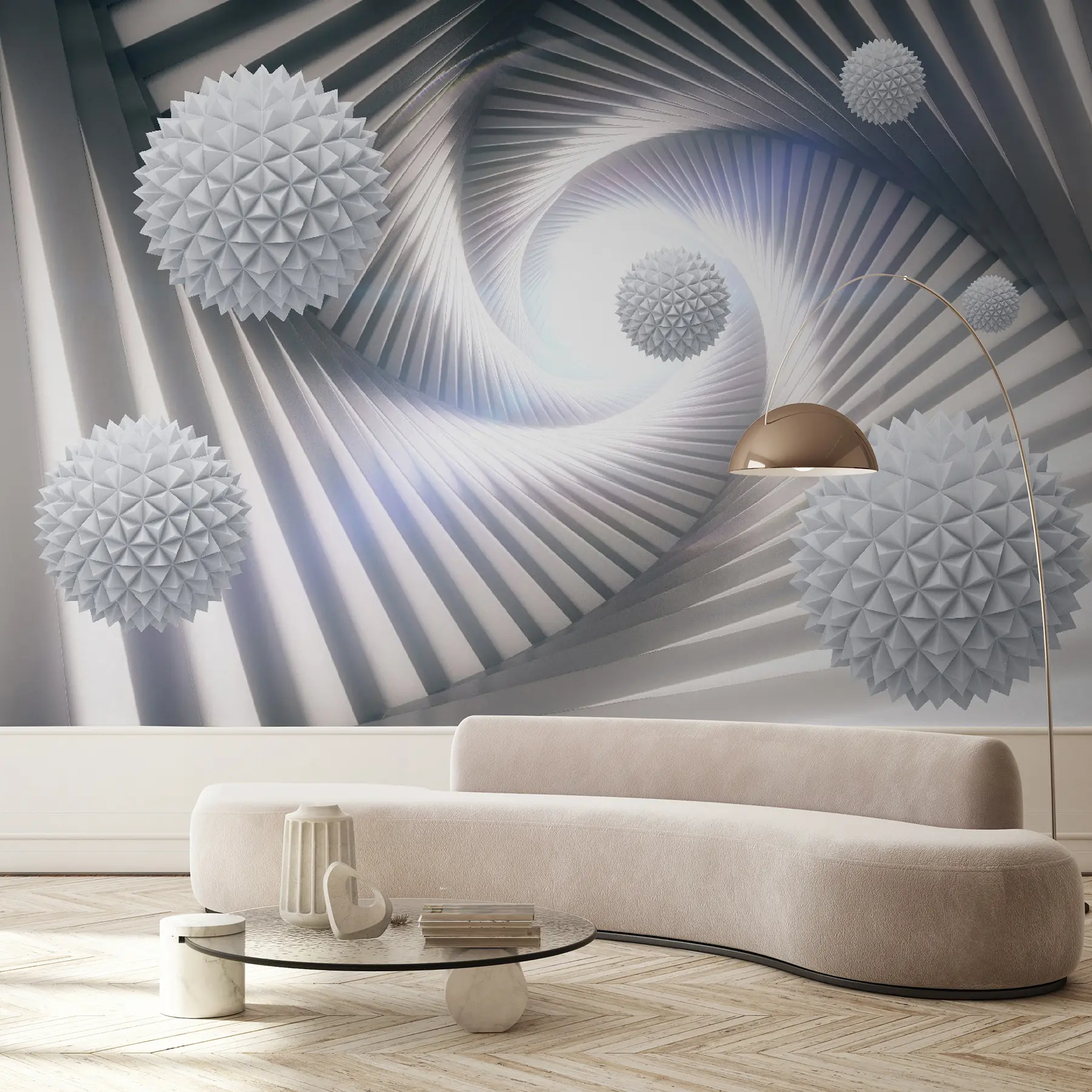 Fototapety 3D tunel a gule u03120