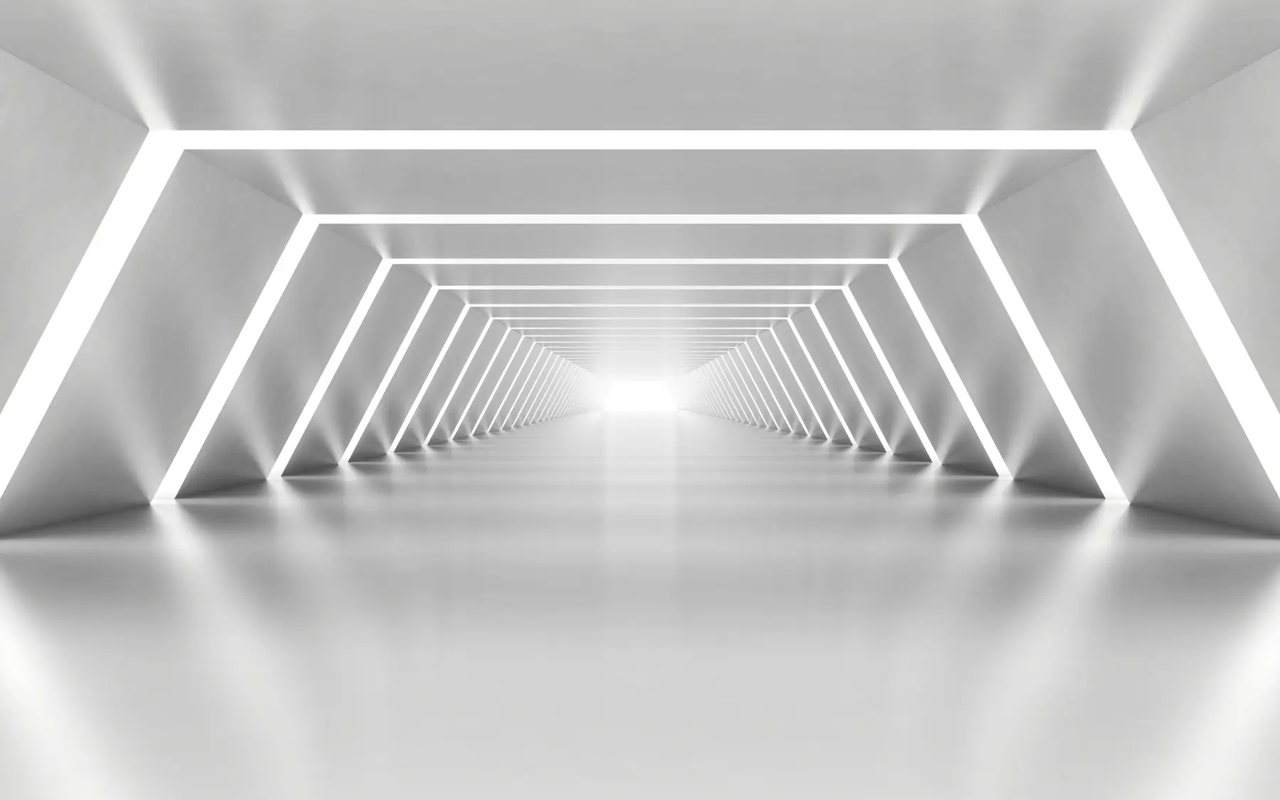 Fototapety Šedý tunel u03369