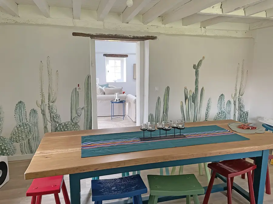 Fototapety Akvarelové kaktusy u07240