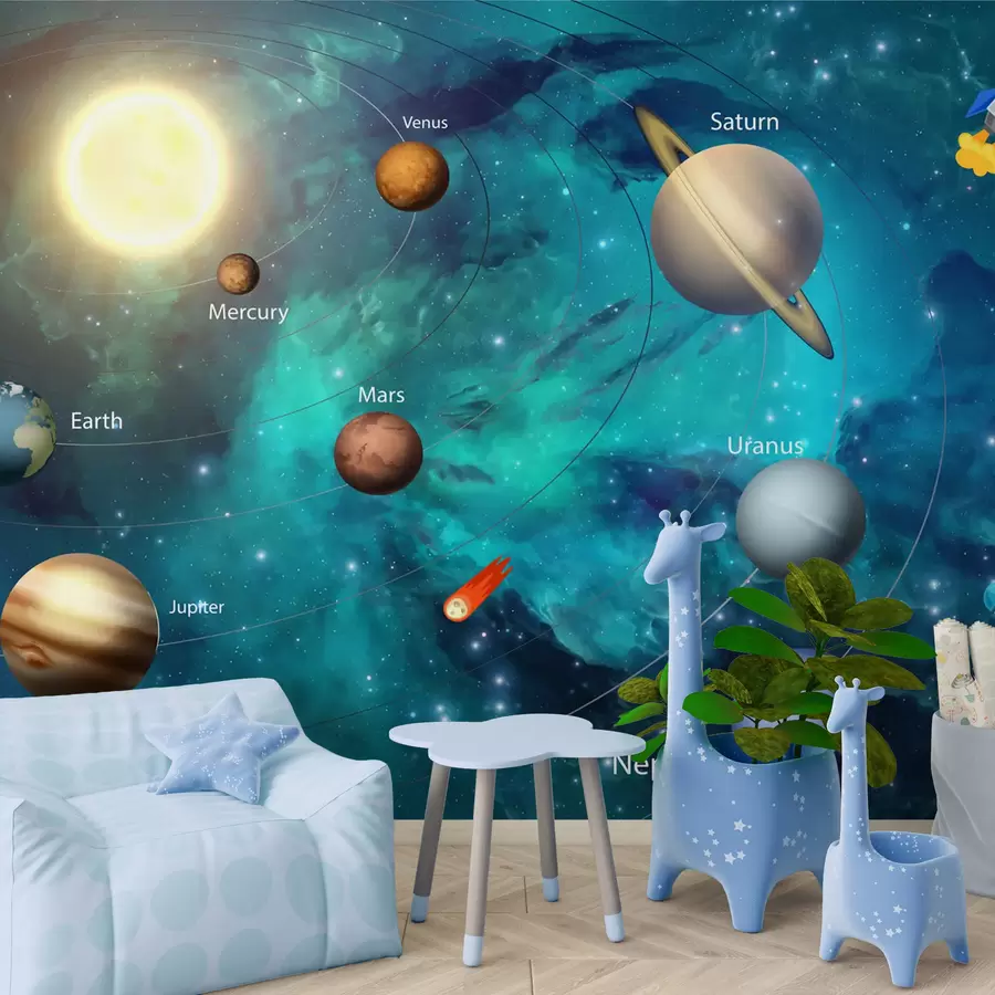 Fototapety Slnečná sústava u09074