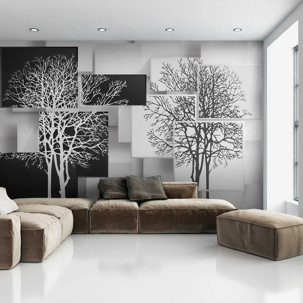 Fototapety Strom Yin Yan u09369
