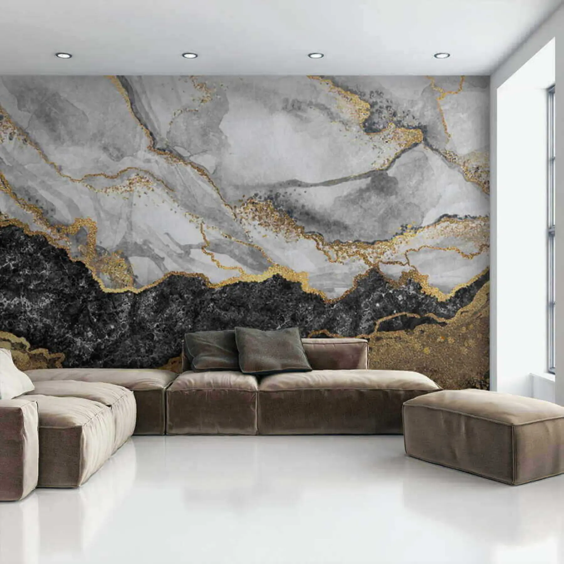 Fototapety Pretečenie farby u16867