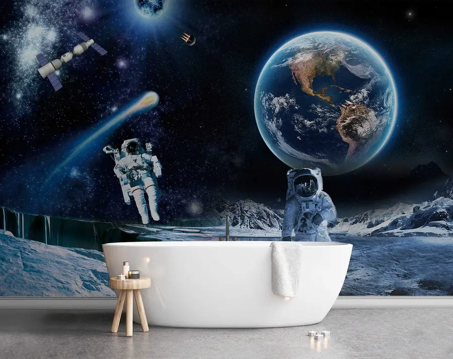 Fototapety Astronauti na Mesiaci u23243