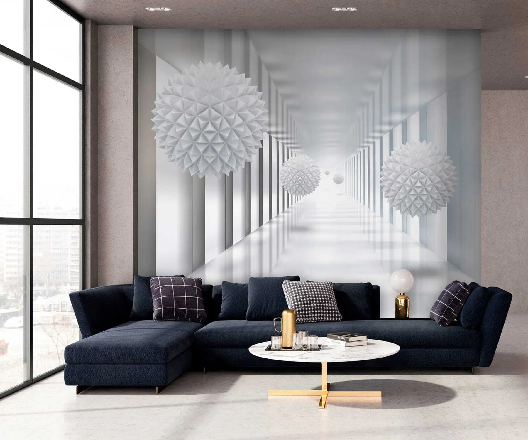 Fototapety Gule v tuneli u24571