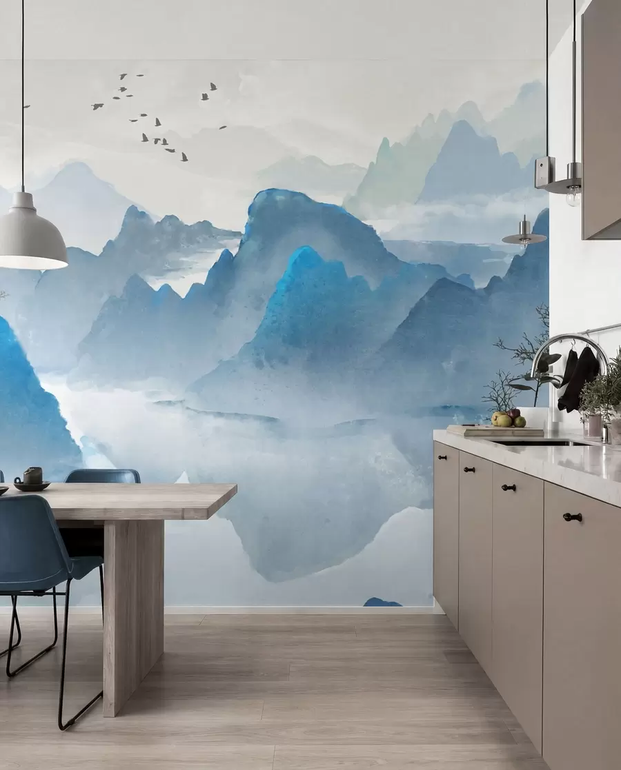 Fototapety Modré hory u32523
