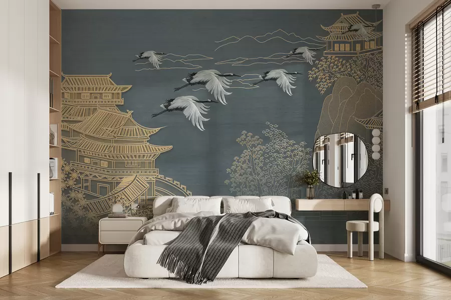 Fototapety Kresba v japonskom štýle u38720