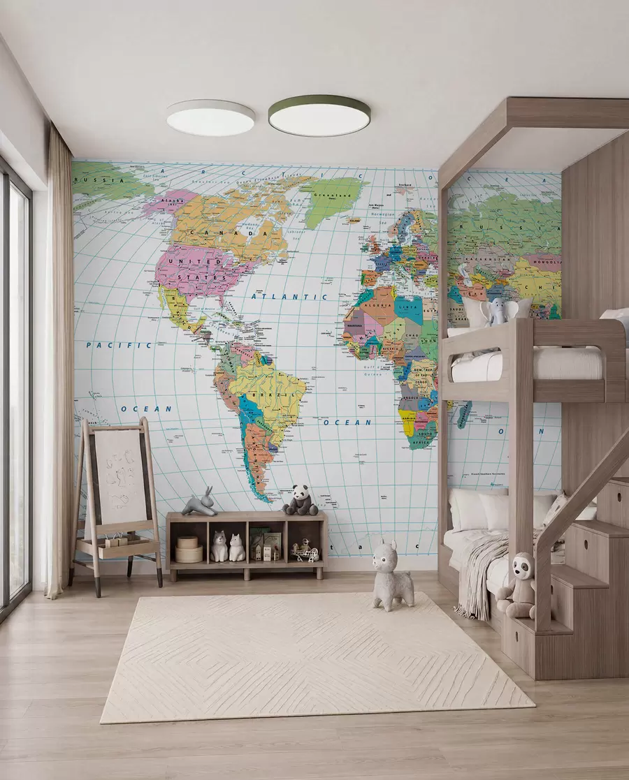 Fototapety Mapa sveta u53652