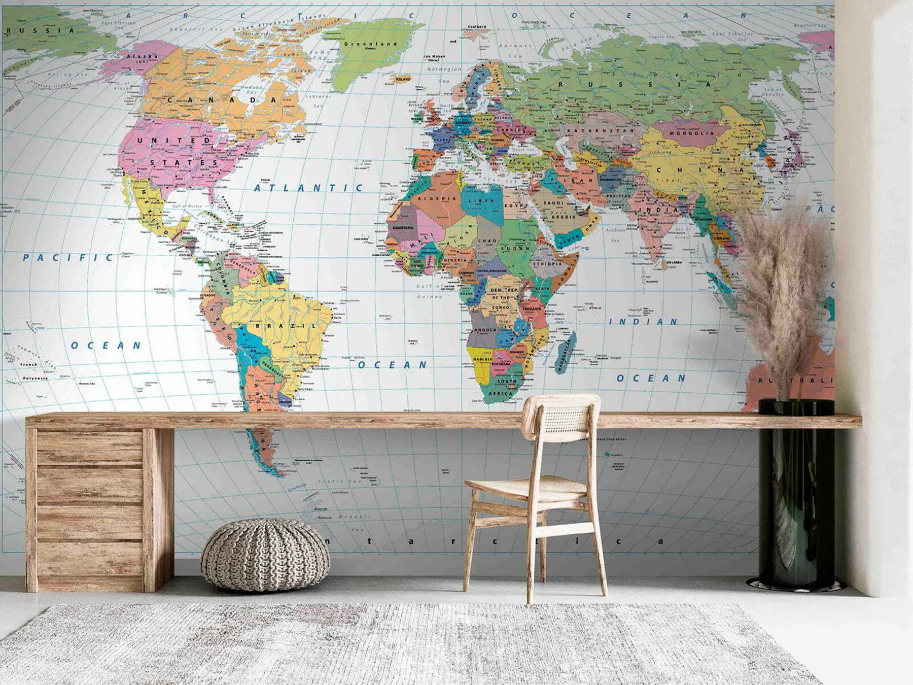 Fototapety Mapa sveta u53652