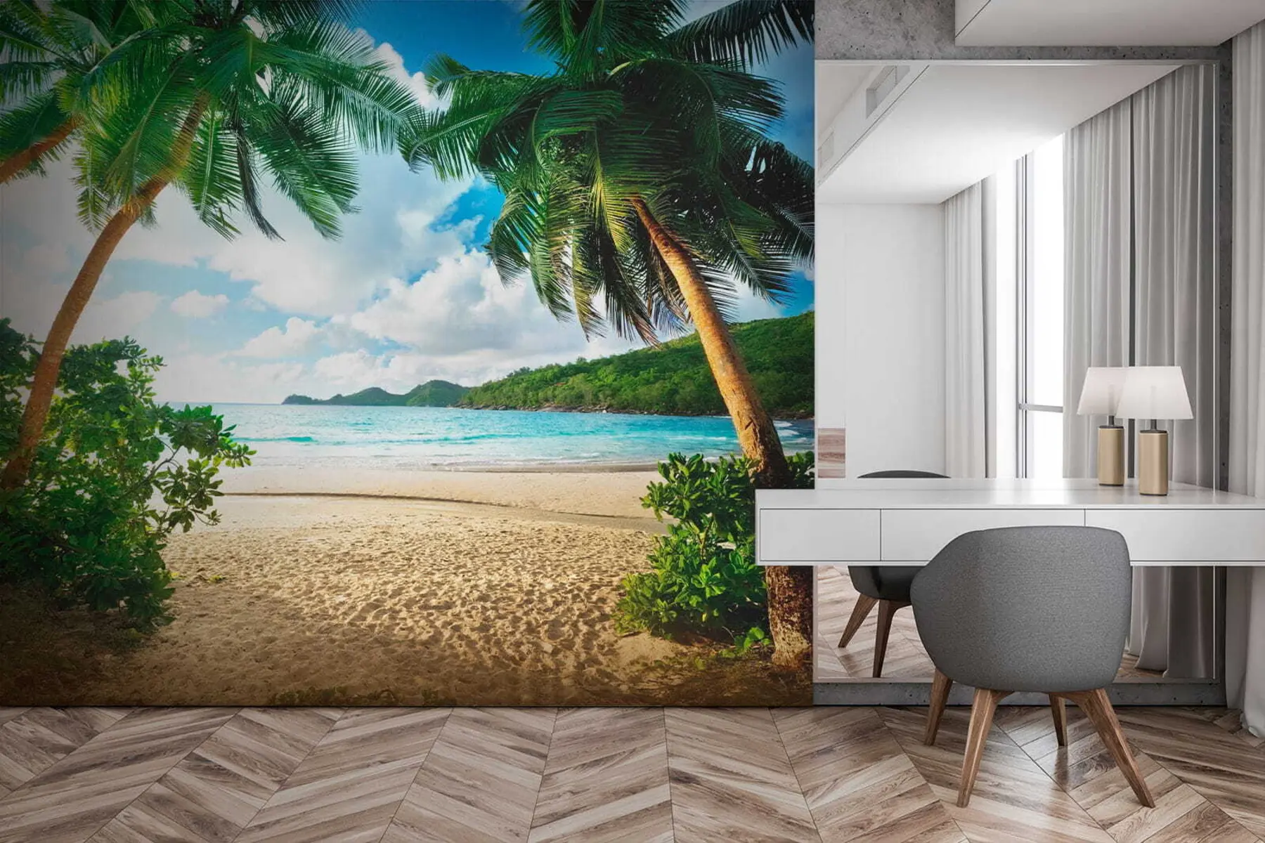 Fototapety Odpočívaj pod palmami u53753