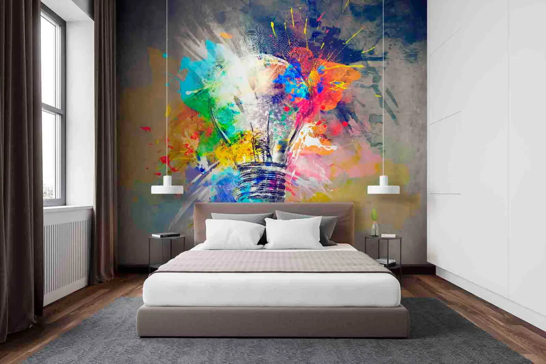 Fototapety Zrod myšlienky, abstrakcia u53882