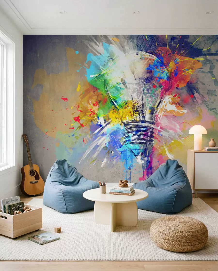 Fototapety Žiarivý nápad vo farbách u53882