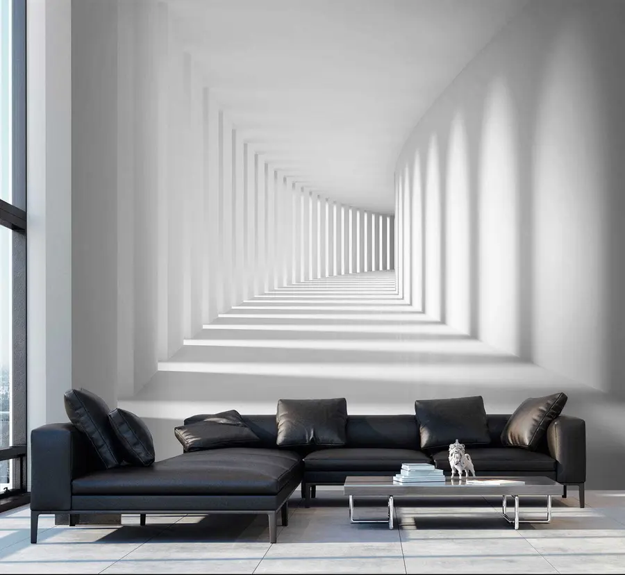 Fototapety Sivá, umenie a paralelná u55301