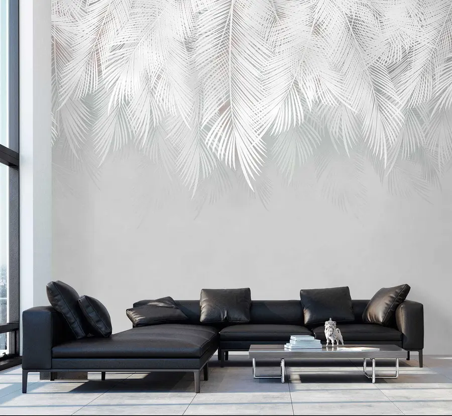 Fototapety Visiace palmové konáre u60201