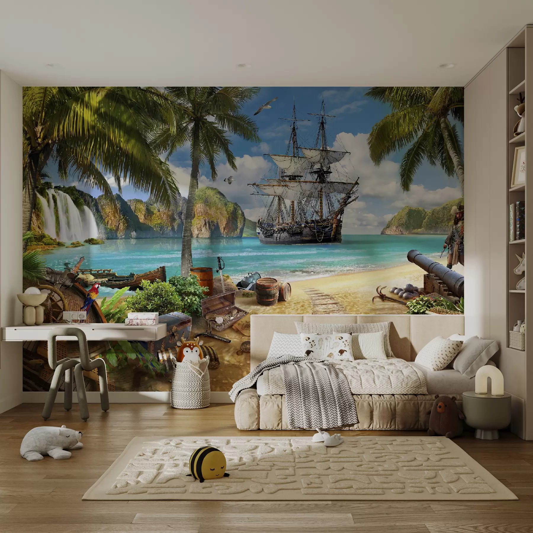 Fototapety Pirátska loď u62419