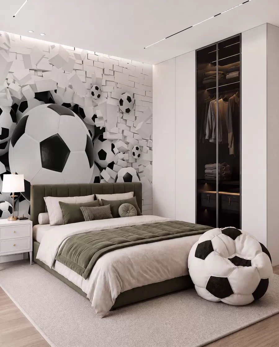 Fototapety Futbalová lopta prerazí stenu u70633