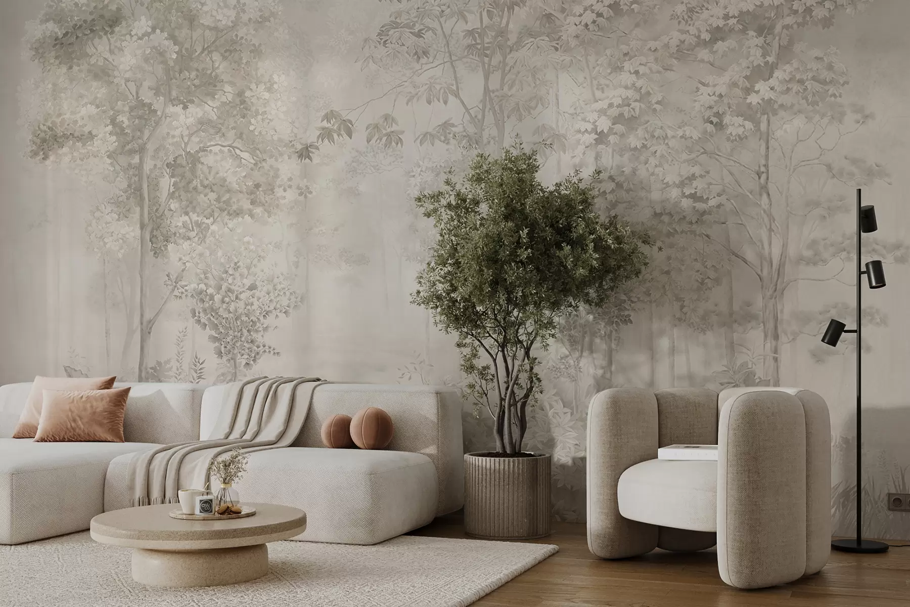 Fototapety Očarujúci les u78448