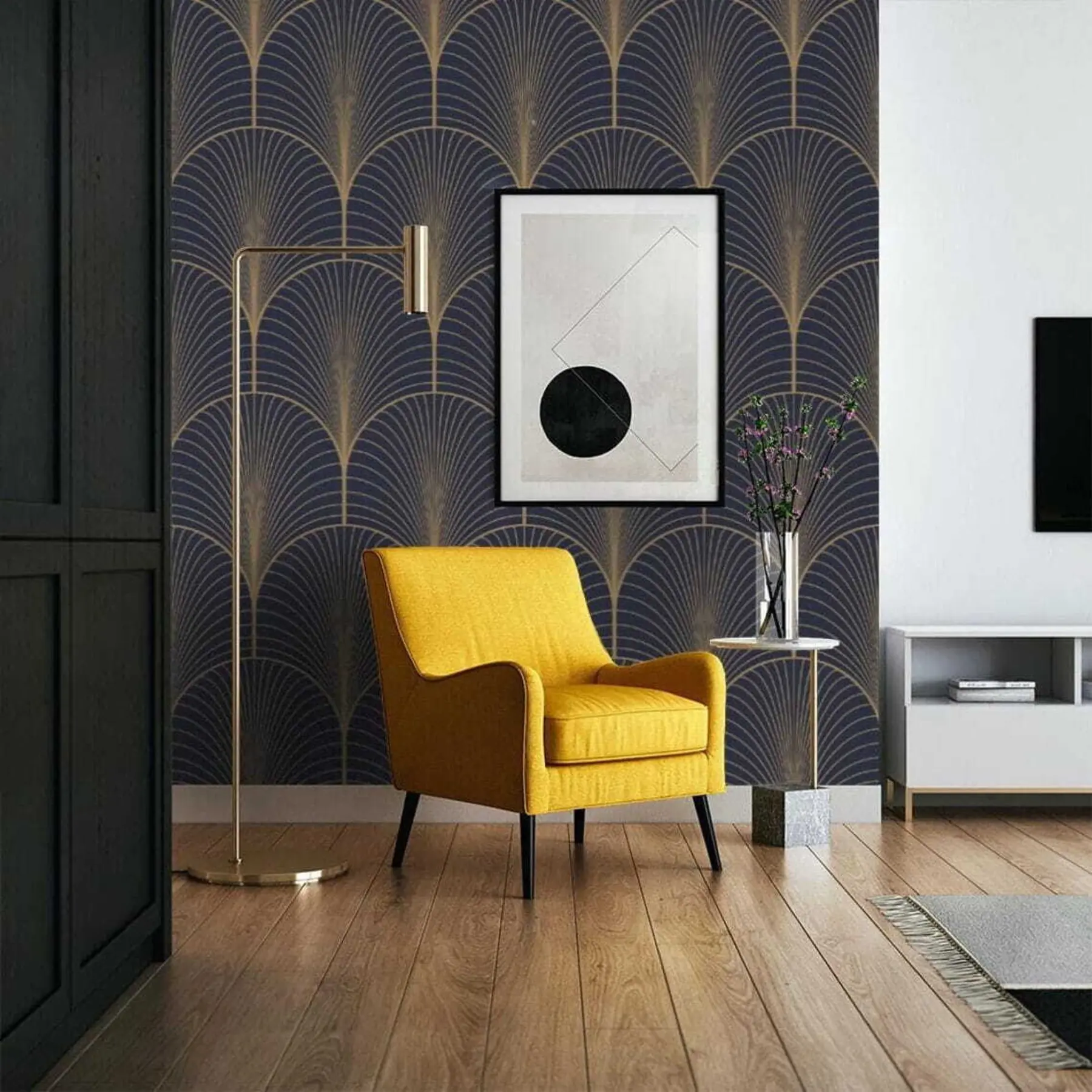 Fototapety Vzor art deco u53246