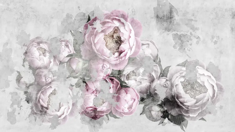 Fototapety Jemné pivonky u71289