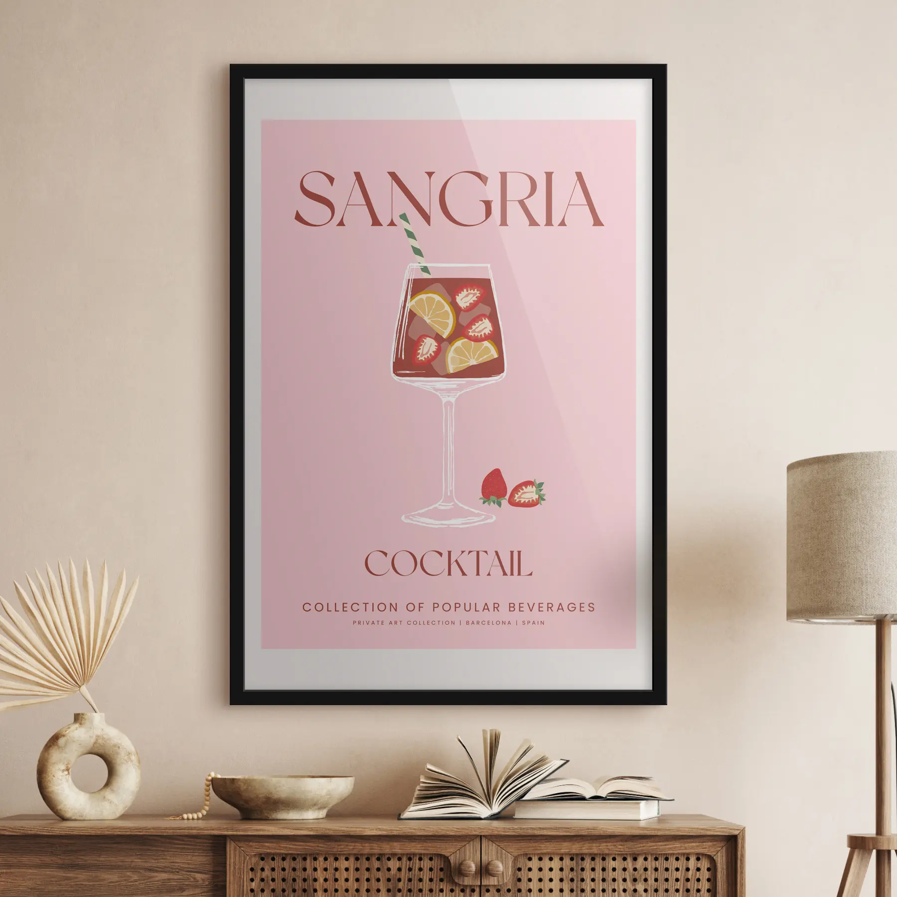 Fototapety Koktailový nápoj Sangria f37875