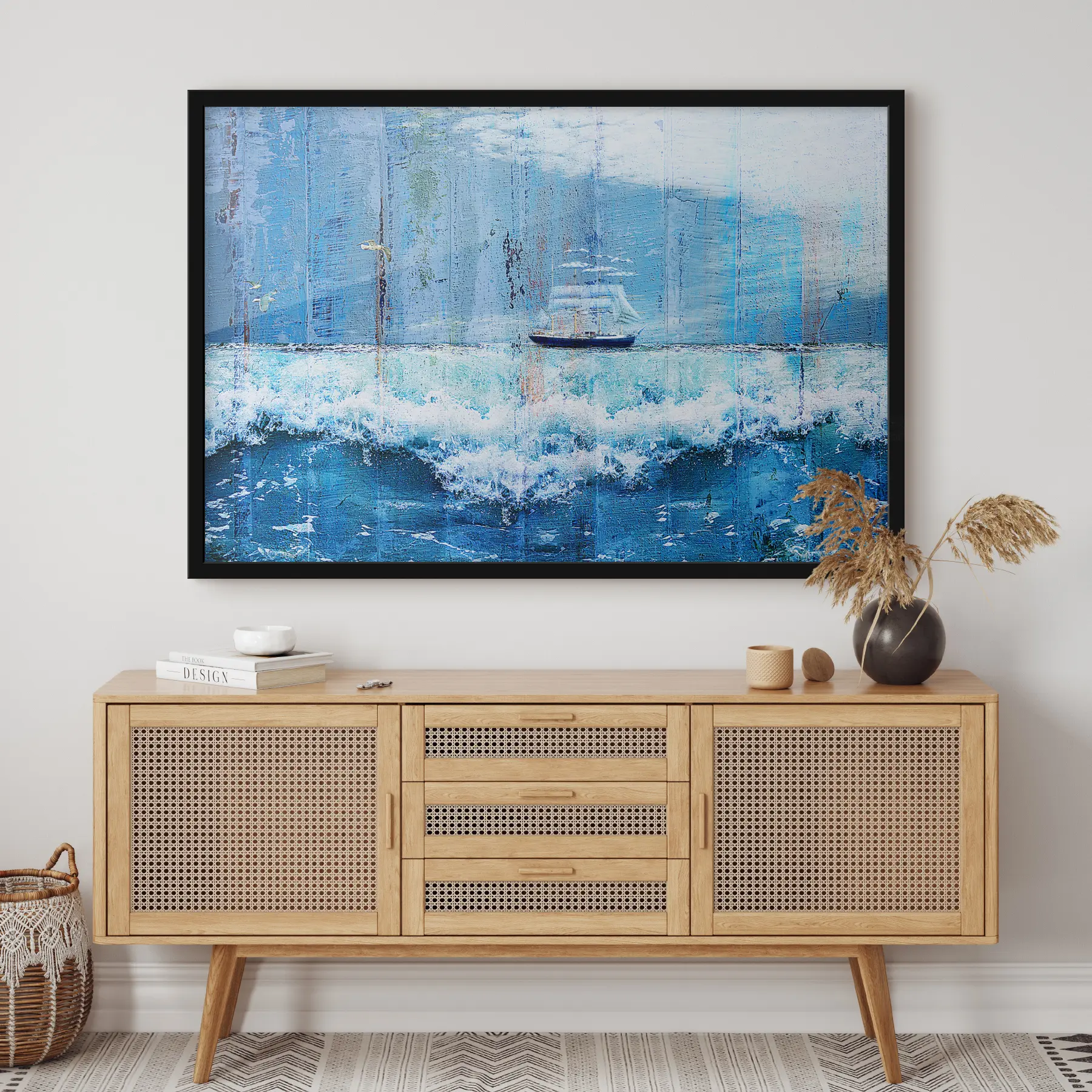 Fototapety Akvarelový čln f38045