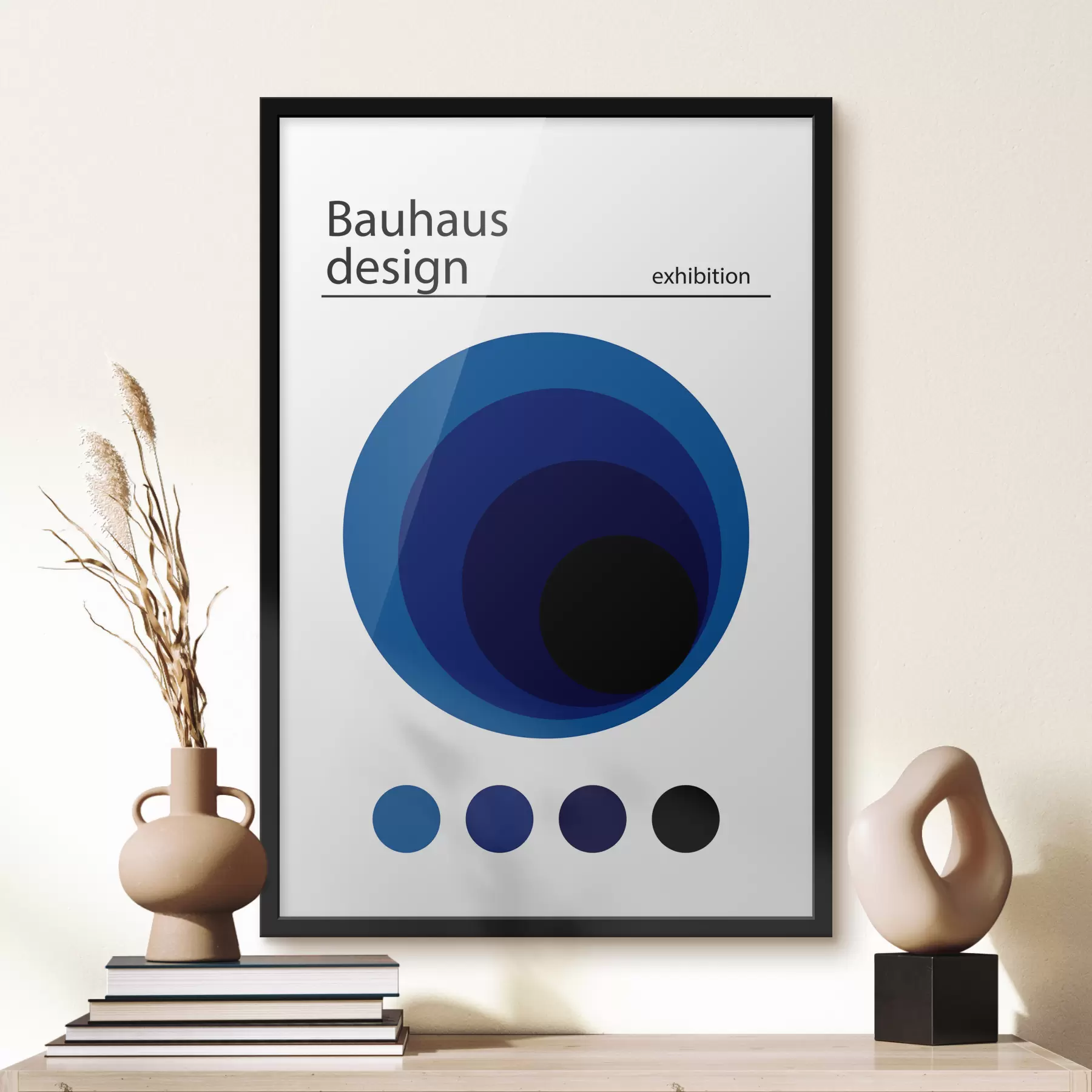Fototapety Geometrická abstrakcia Bauhausu f39255