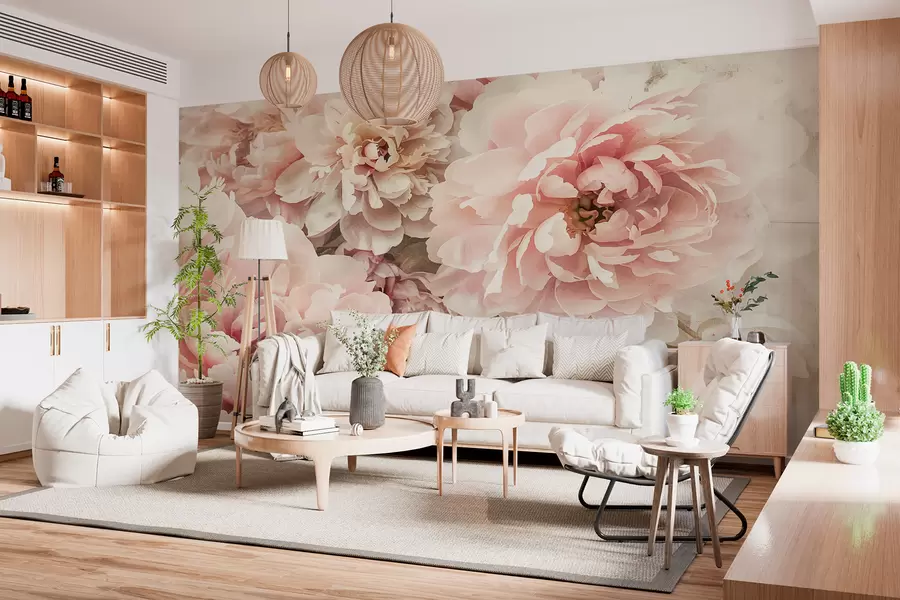 Fototapety Pivonky w01232