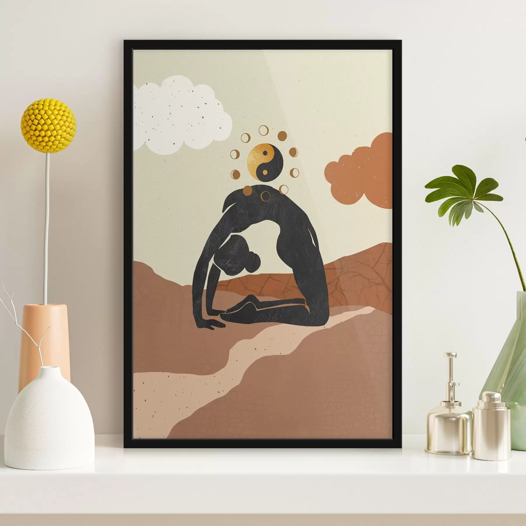 Fototapety Prijatie rovnováhy v pohybe a harmónii f37506