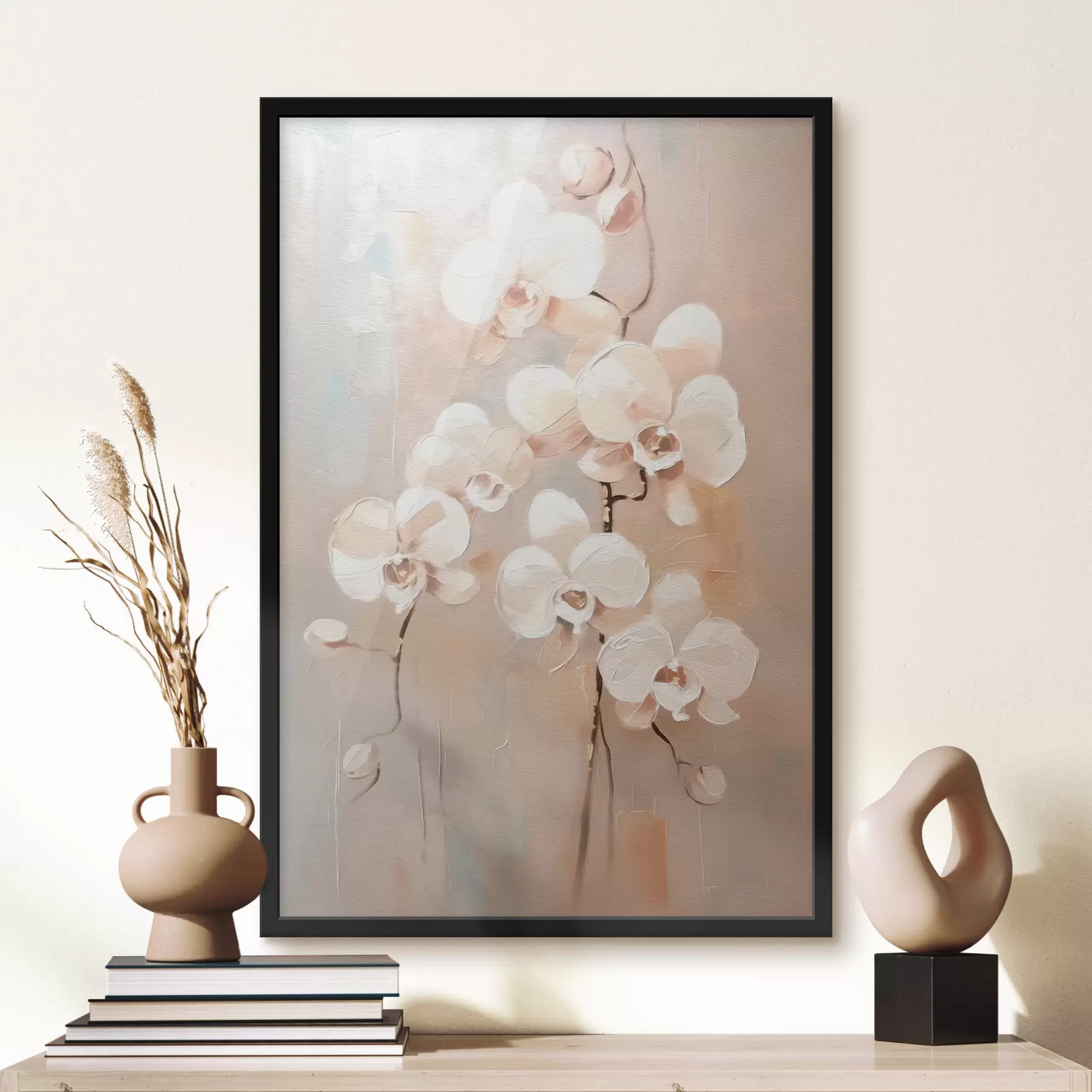 Fototapety Biele kvety orchideí f39842