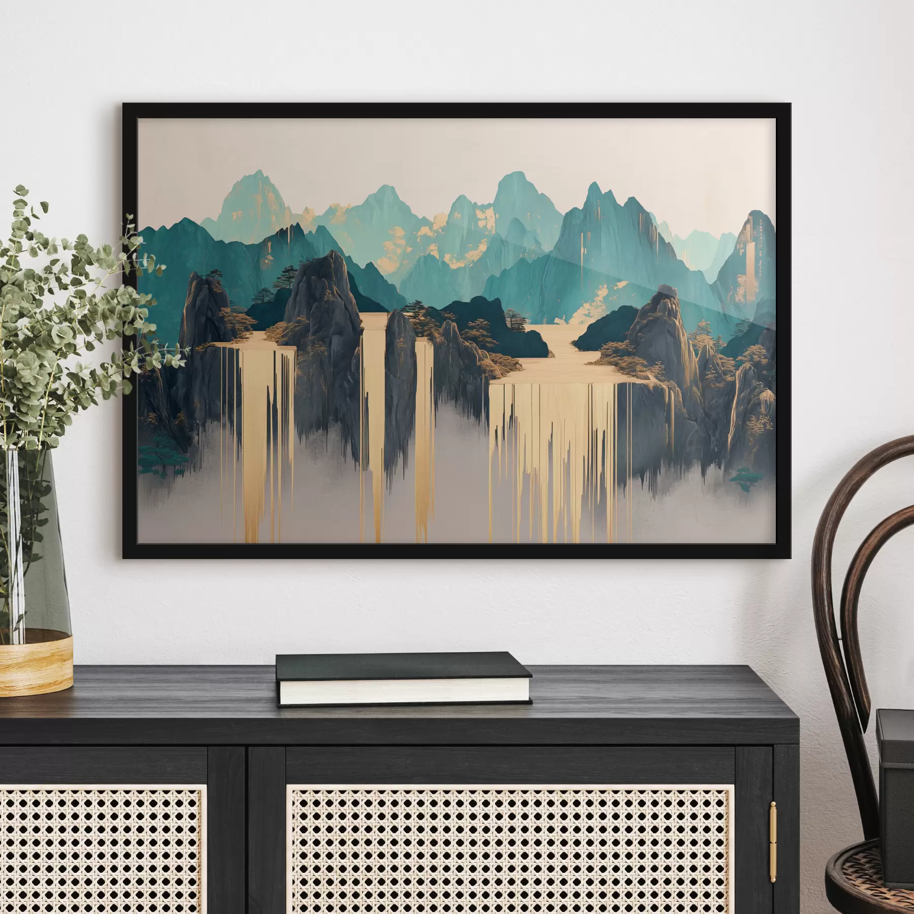 Fototapety Abstraktná krajina f40124