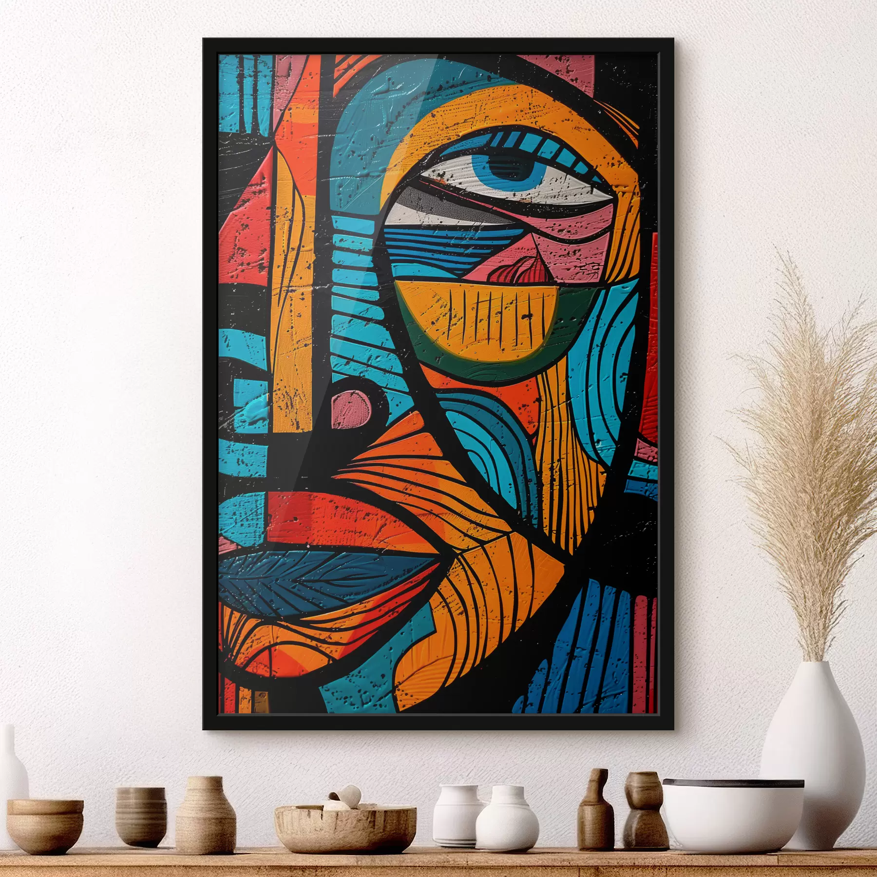 Fototapety Abstraktná tvár f40207