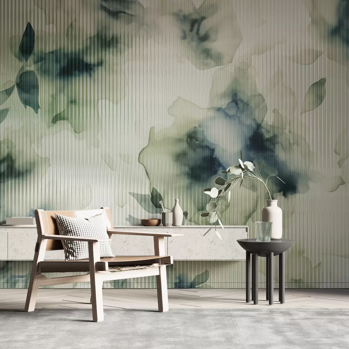 Fototapety abstraktné škvrny za sklom w01681v1