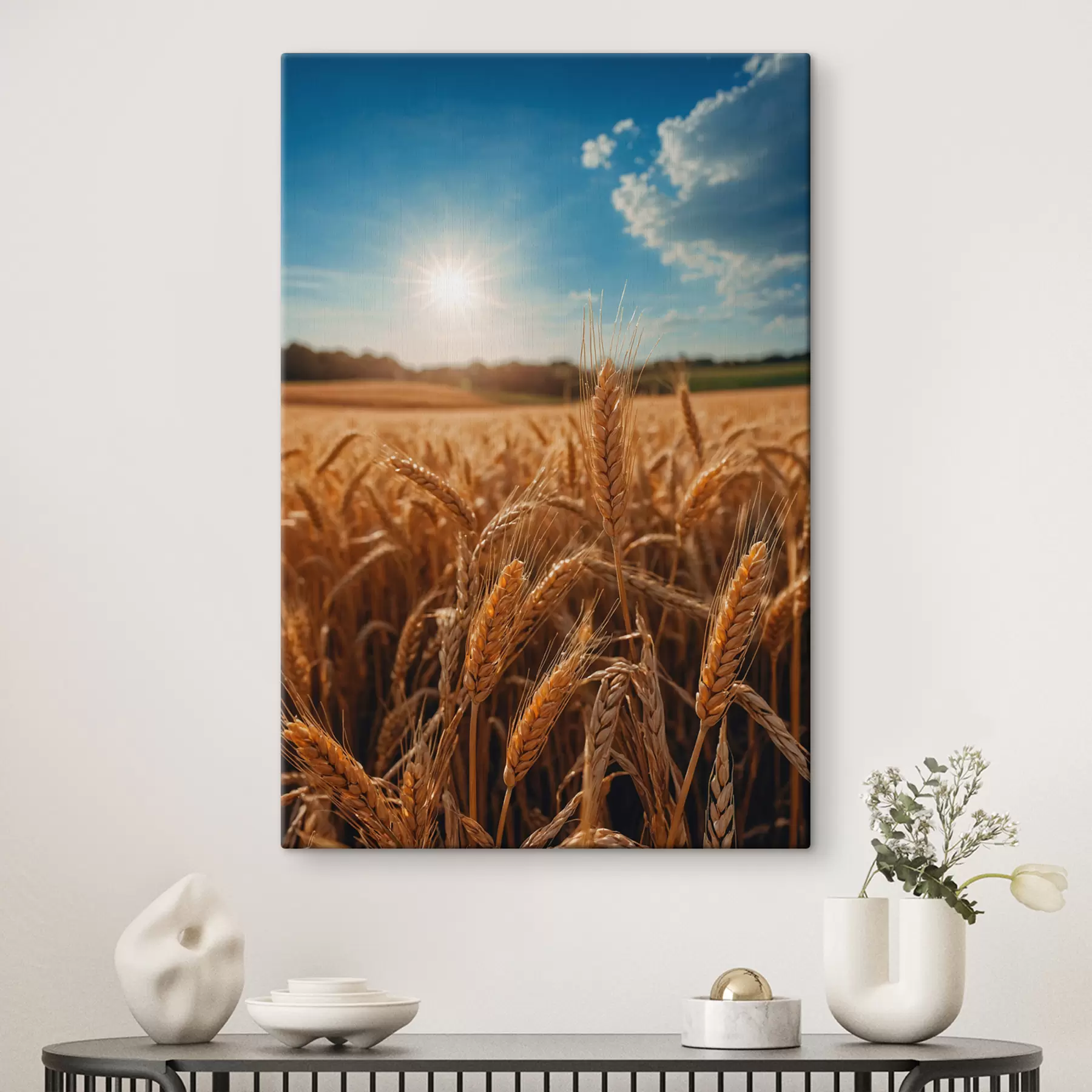 Fototapety Pšeničné pole s40877
