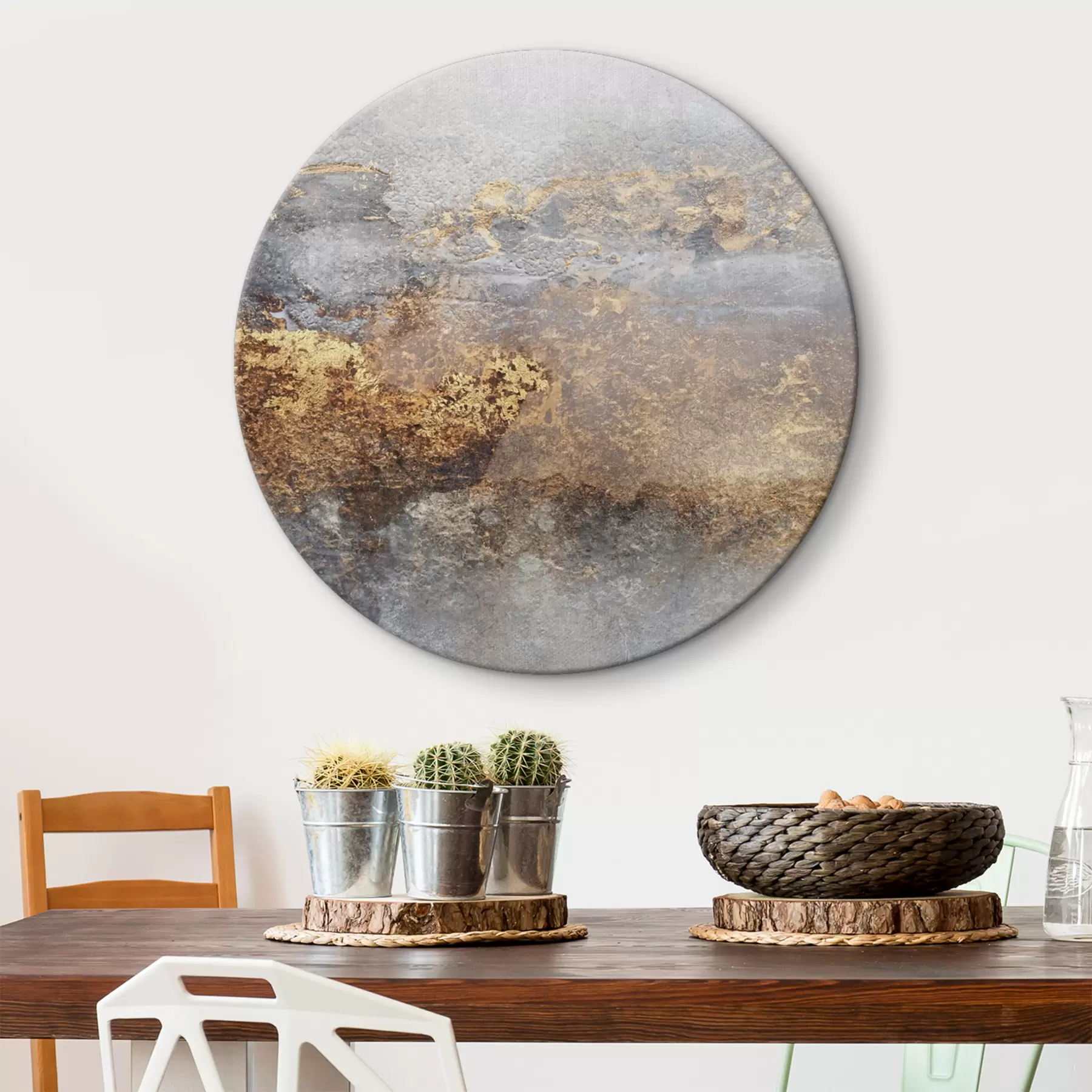 Obraz Stará sivá betónová stena  r35845