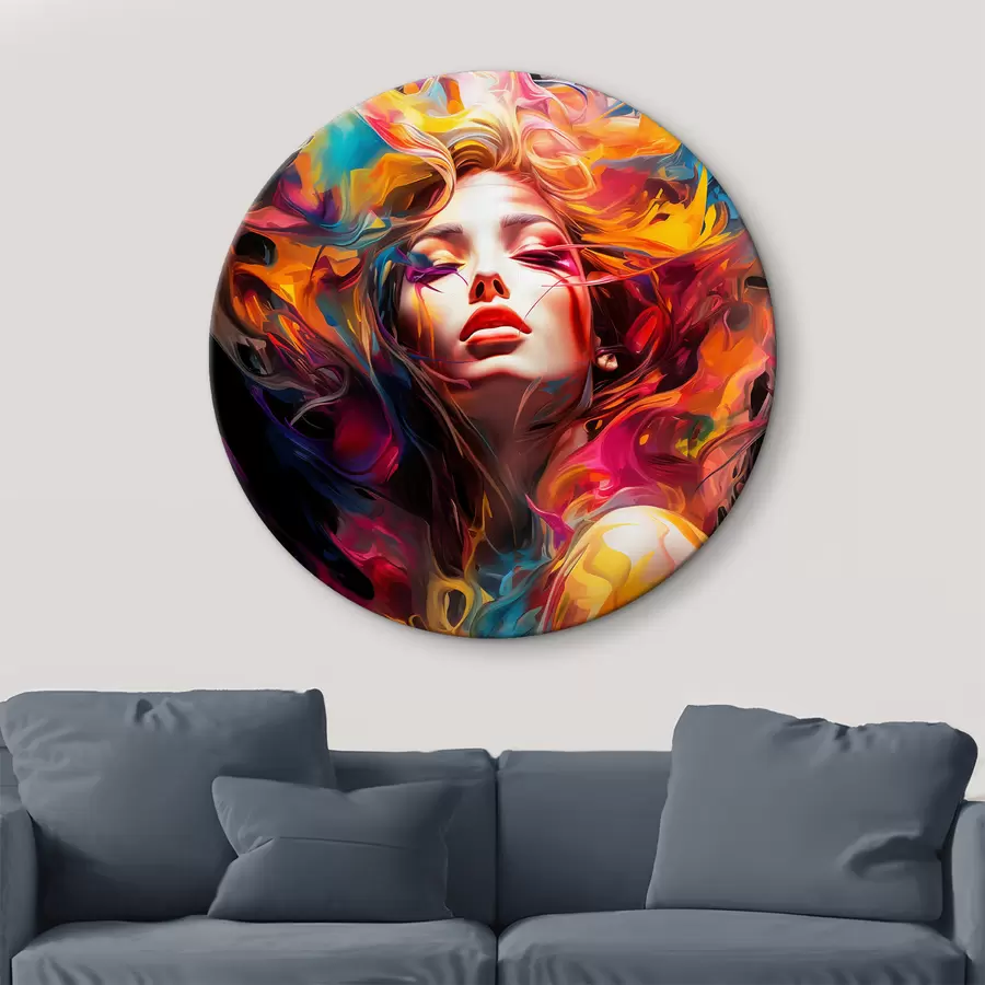 Fototapety Abstraktné dievča r36677