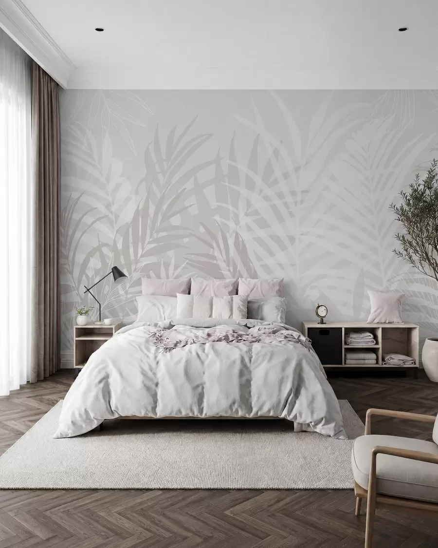 Fototapety Trendy tropické listy w02026