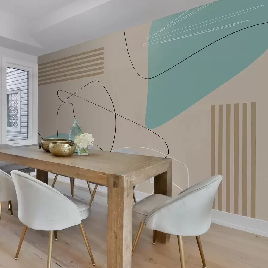 Fototapety Abstraktné tvary v jemných farbách w00724v2