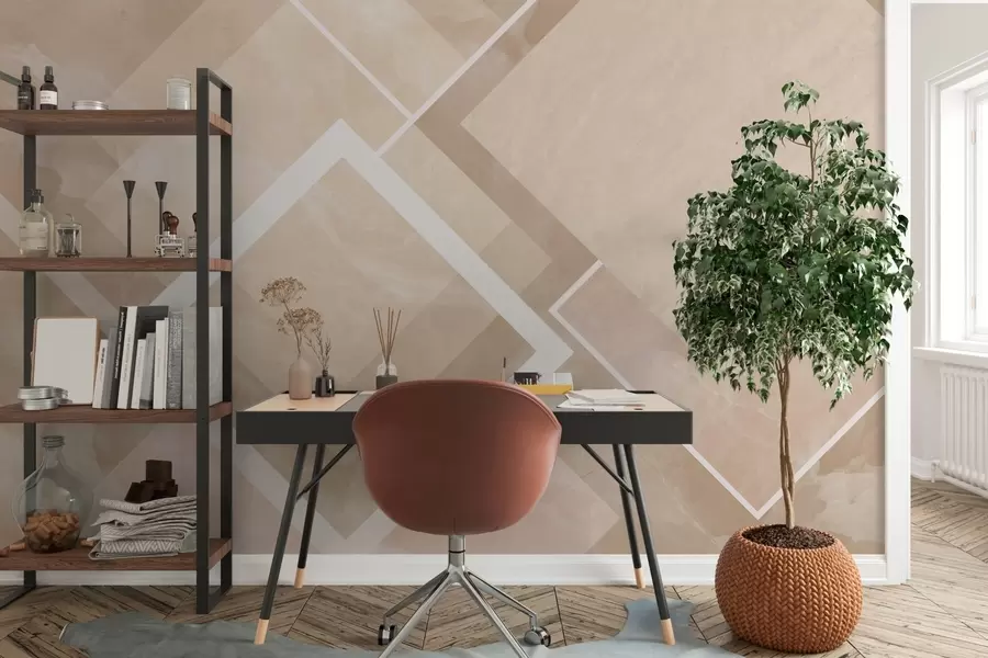 Fototapety Geometria v béžových tónoch w02062v1