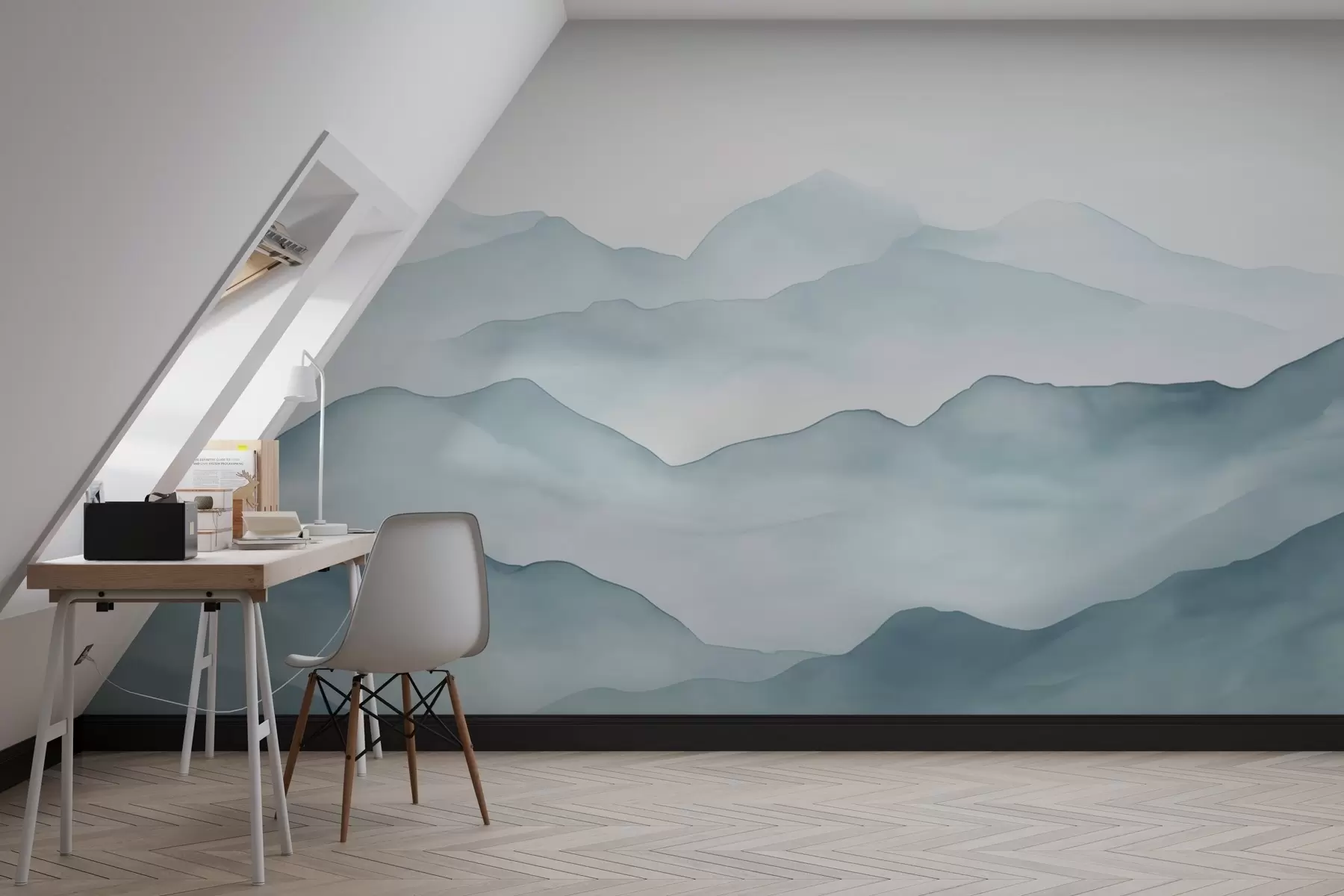 Fototapety Abstraktné hory w02078