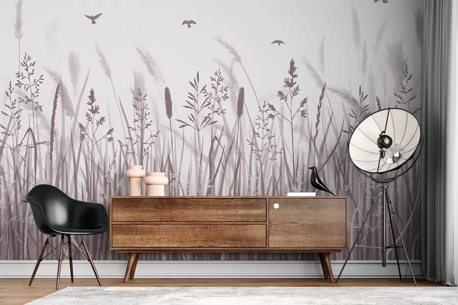 Fototapety Pole s kukuričnými klasmi w02119v3