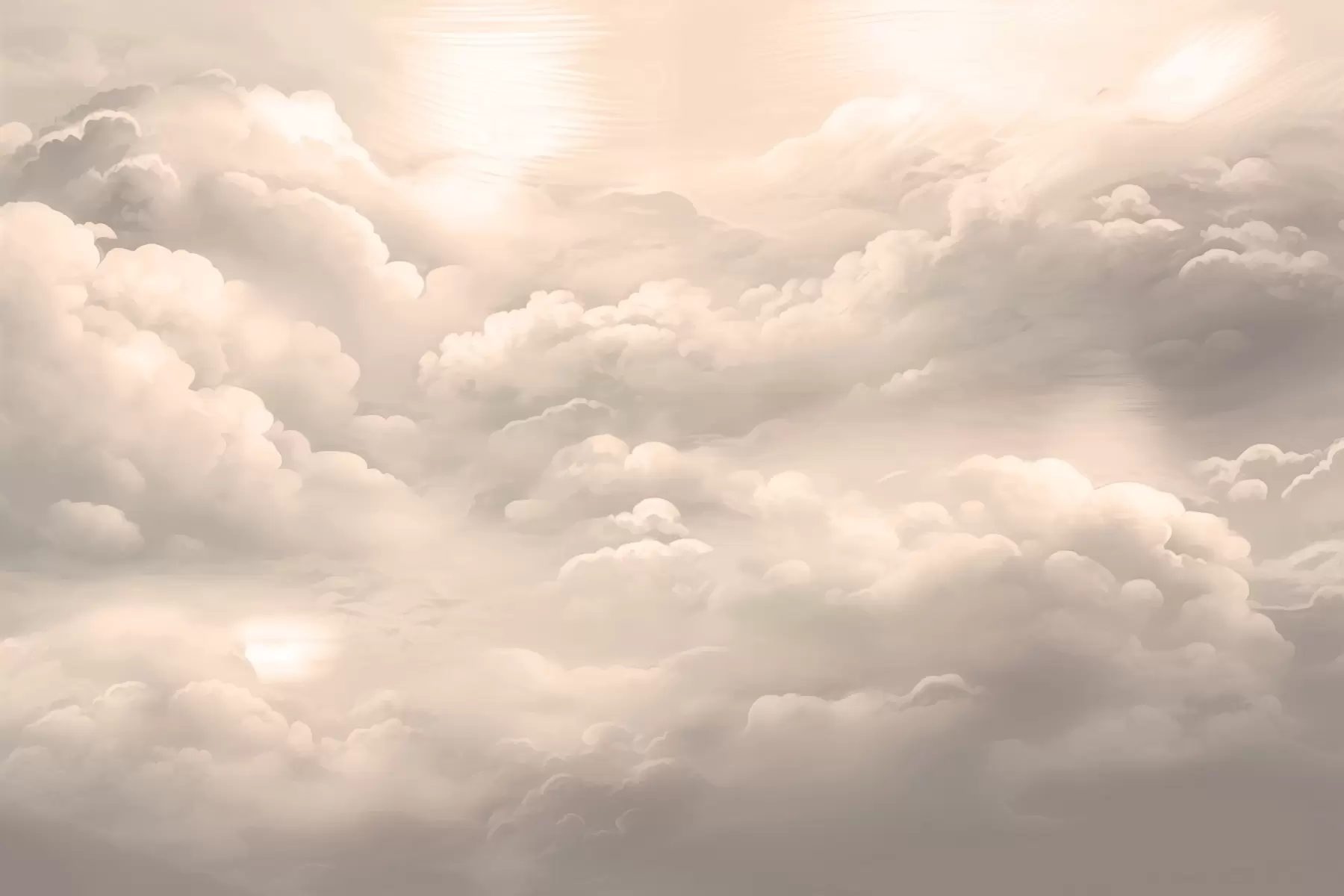 Fototapety Oblaky v sépiovej farbe w02189