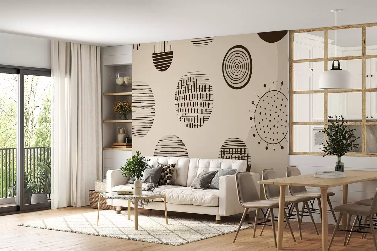 Fototapety Abstraktné grafické vzory w02163