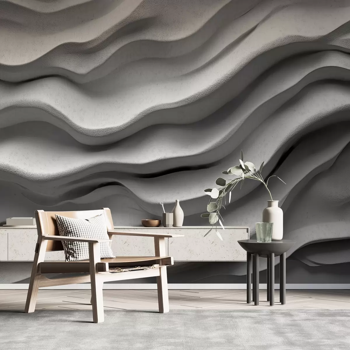 Fototapety S betónová textúra hladkého reliéfu w02233