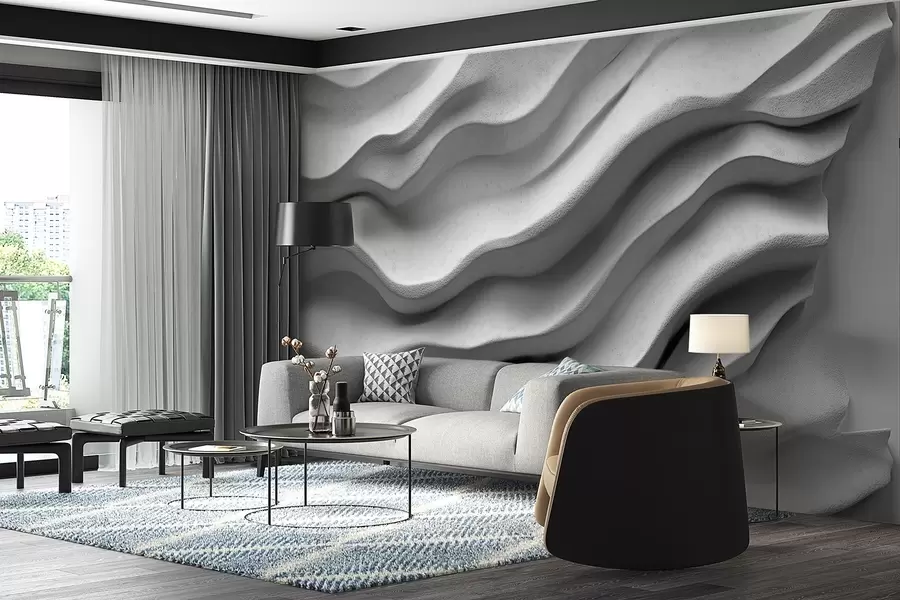 Fototapety S betónová textúra hladkého reliéfu w02233