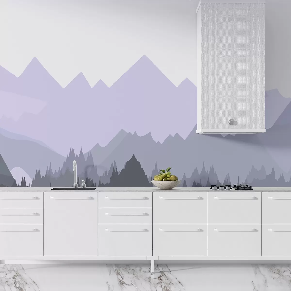 Fototapety Siluety hôr w02303v2 - Uwalls.sk Fototapety Siluety hôr w02303v2