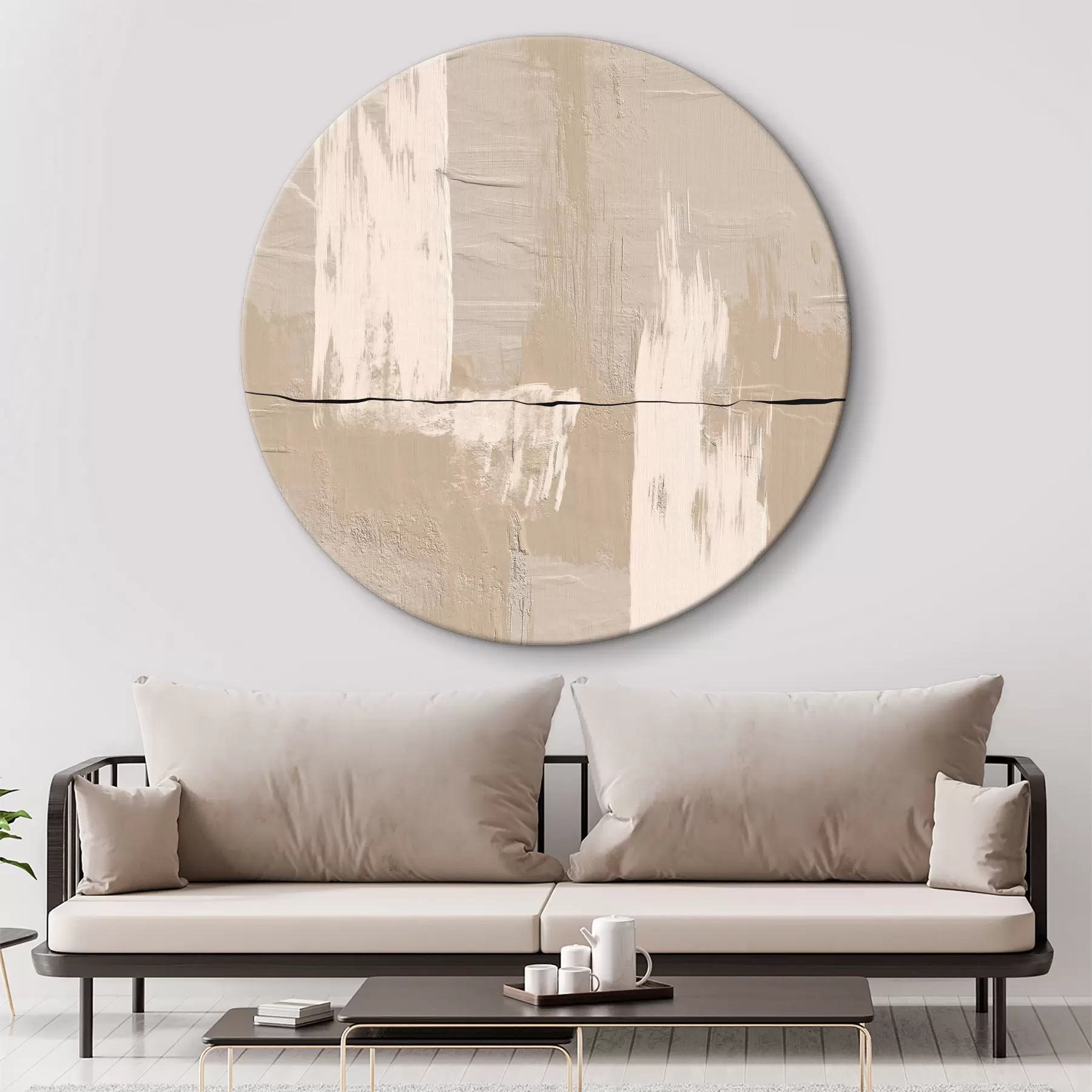 Obraz Béžová abstrakcia r36304