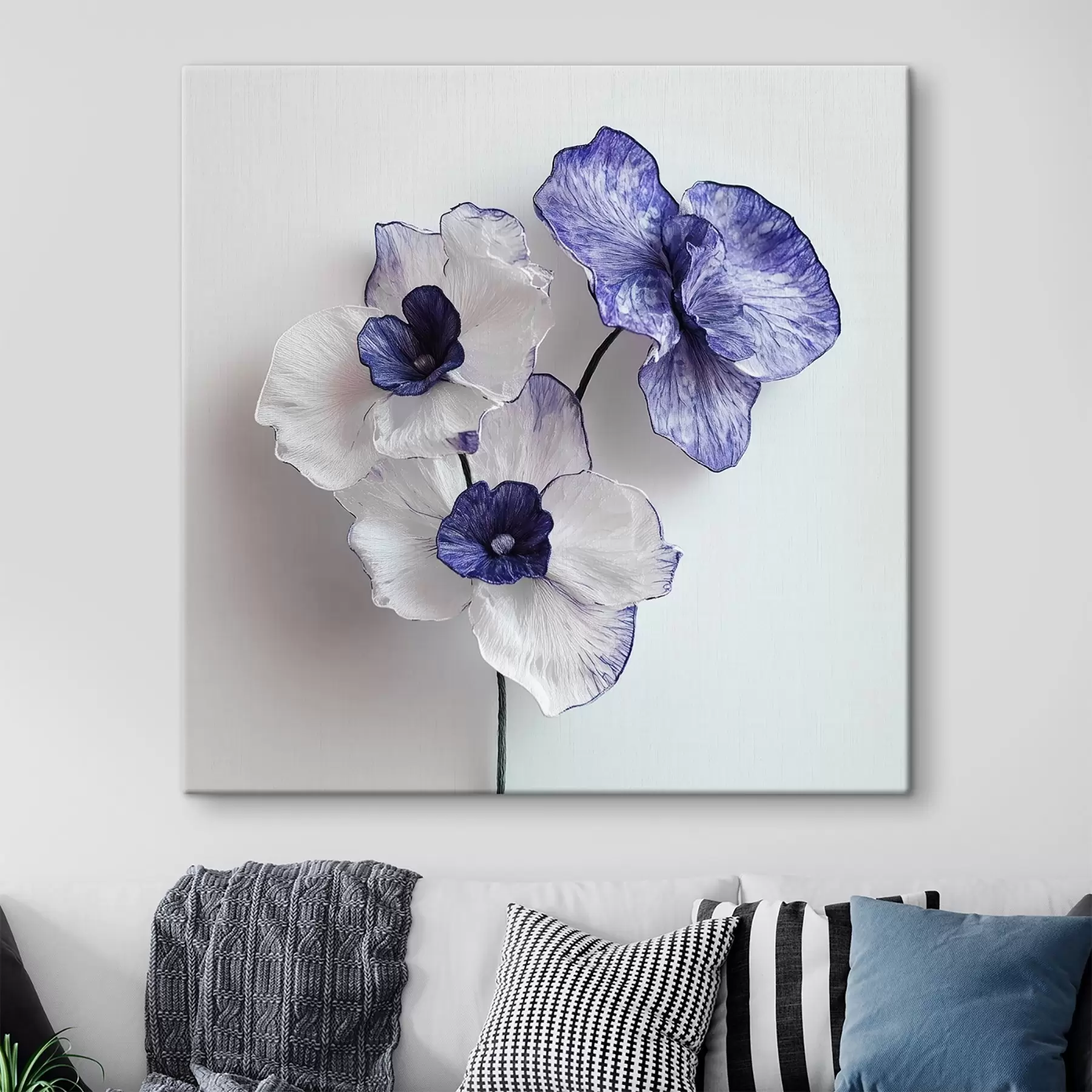 Obraz Luxusné orchidey na vetve s42044