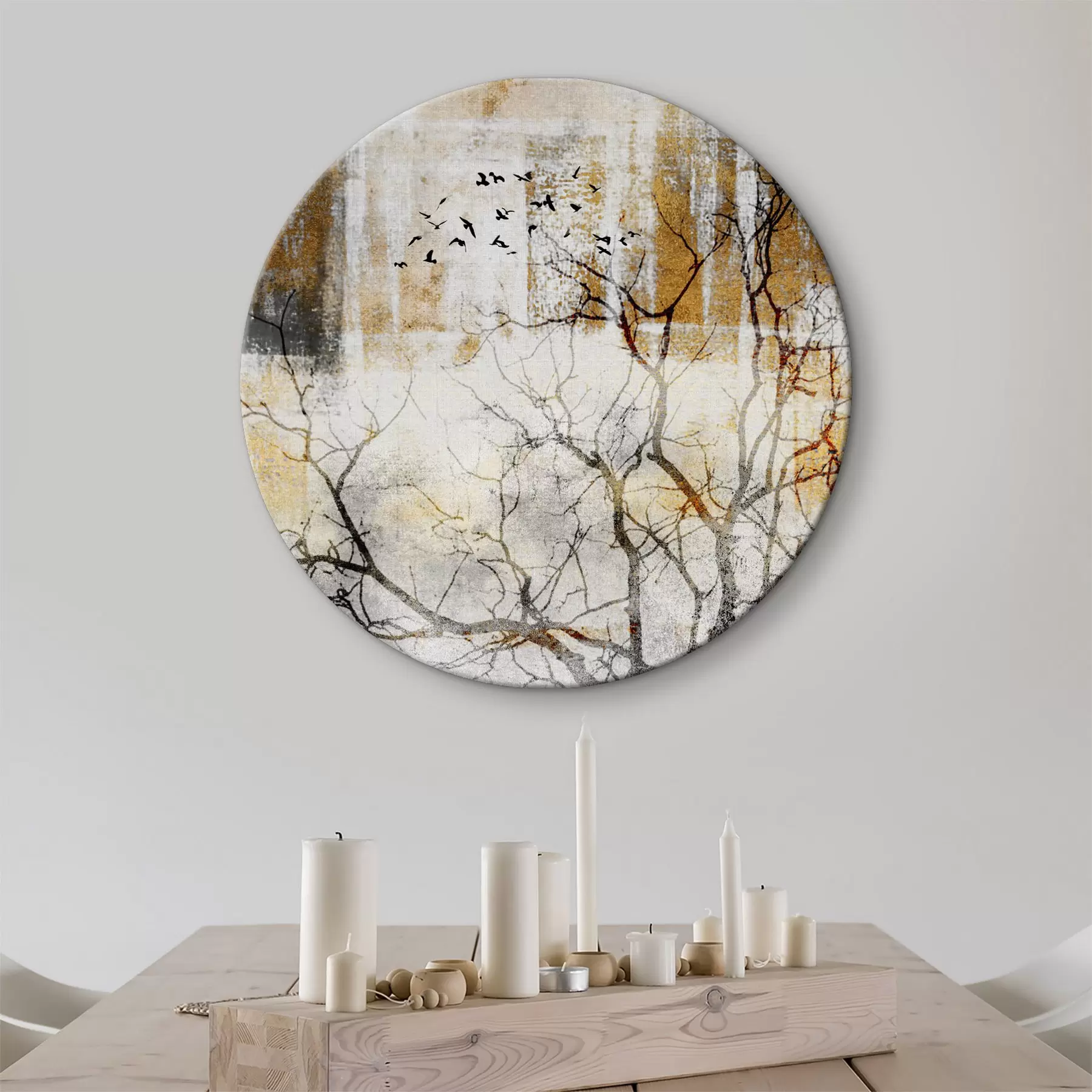 Obraz Hnedá farba a obdĺžnik r33076