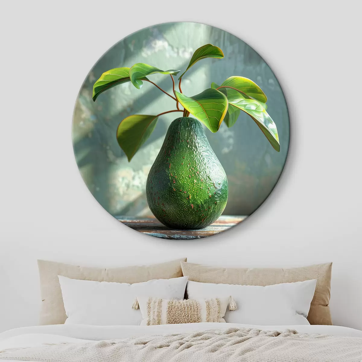 Okrúhle obrazy Avokádo r38693