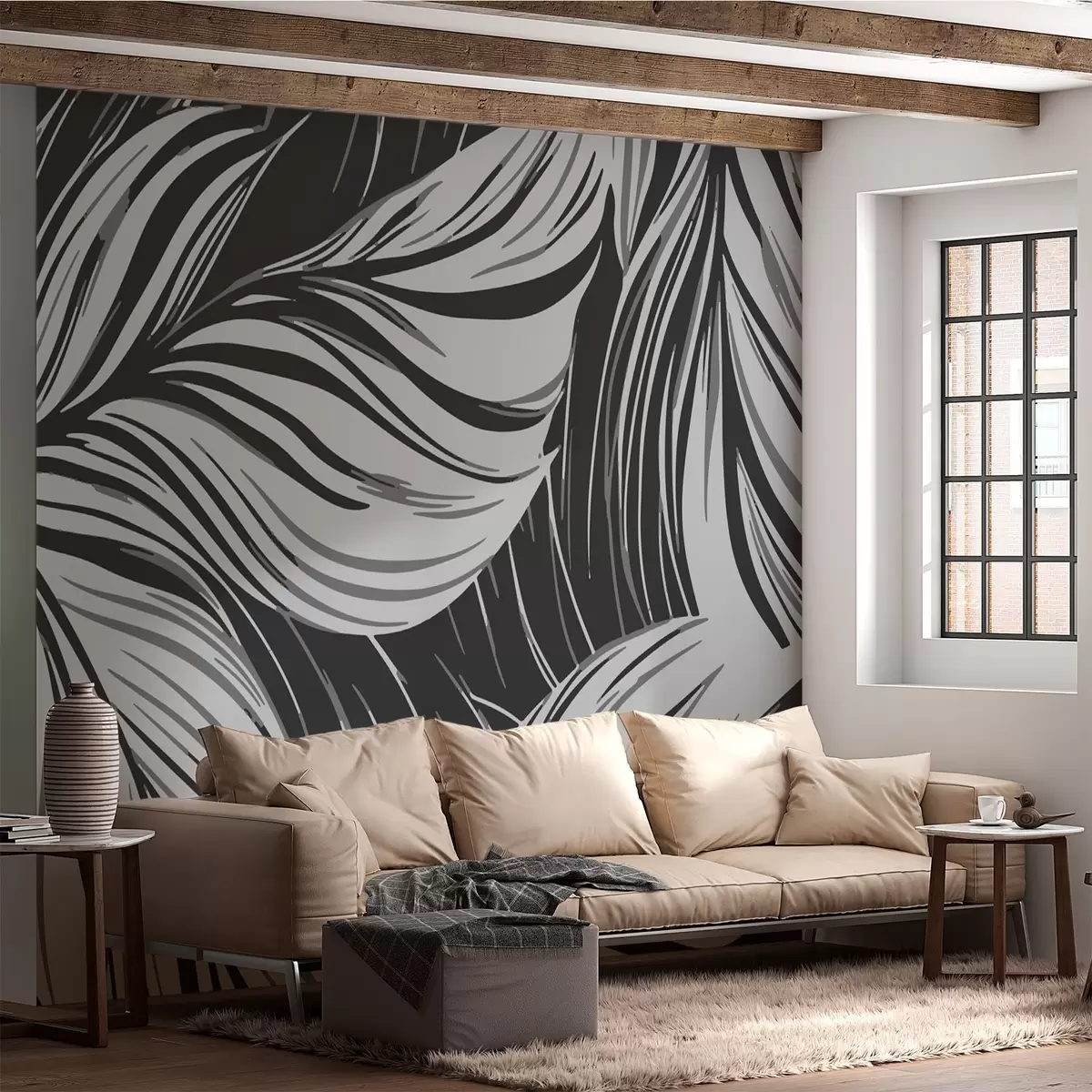 Fototapety Vzor listov w02415v1